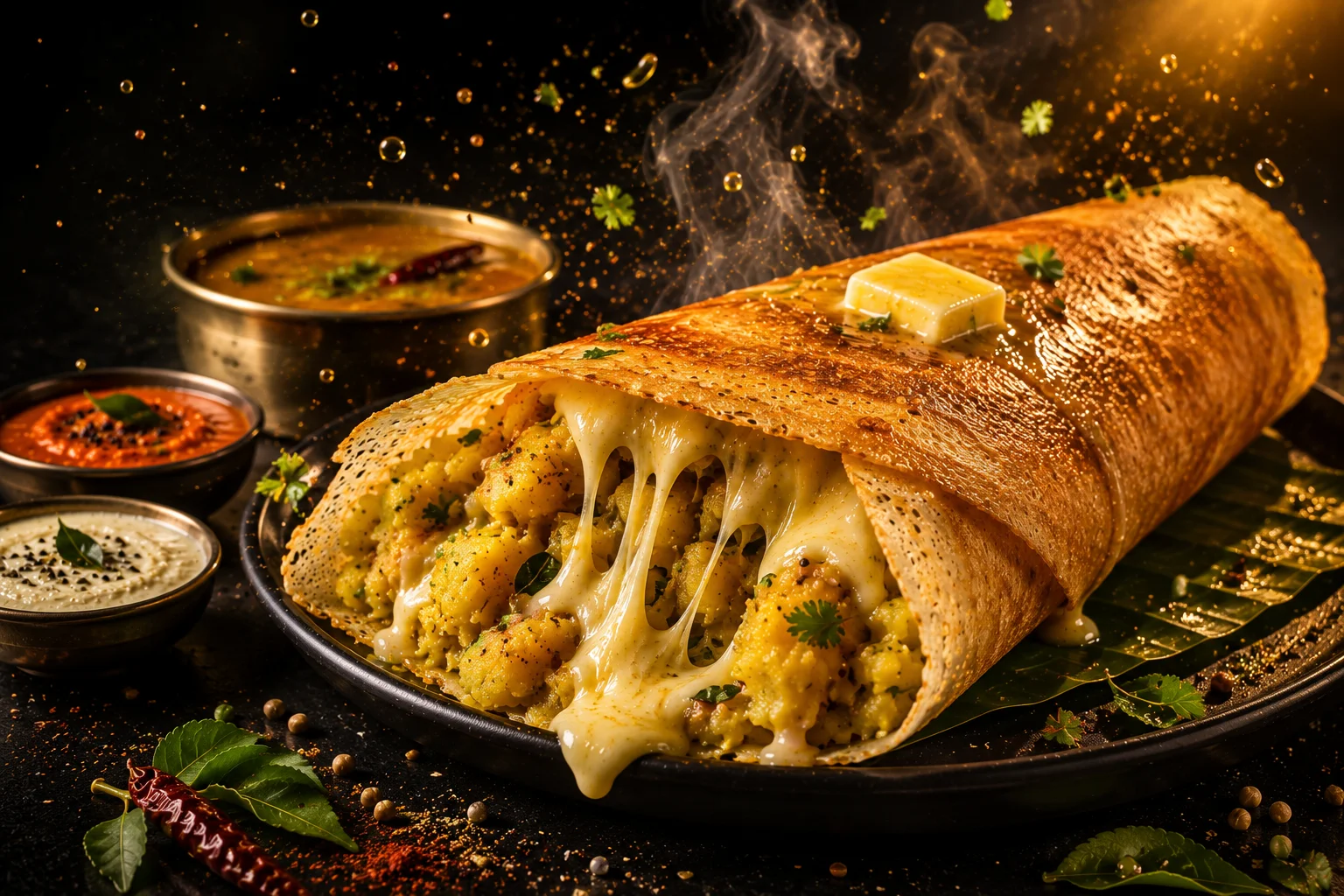 Cheeze Dosa