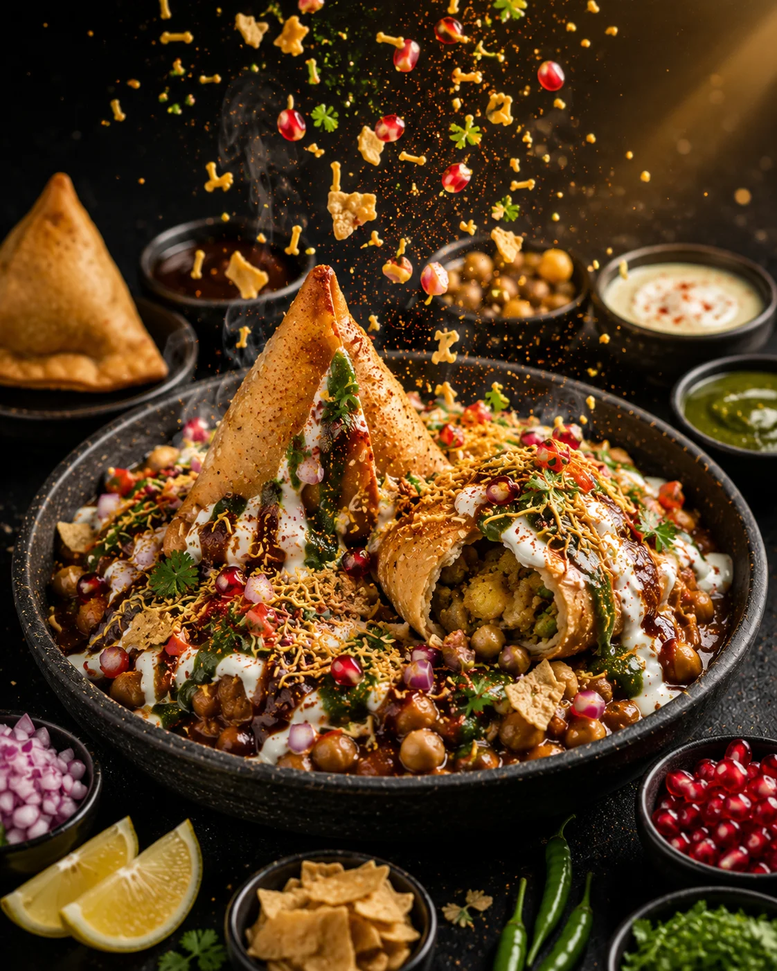Samosa Chaat